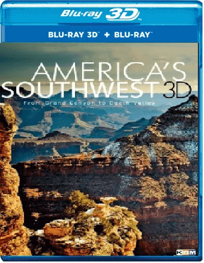 America's Southwest 3D: From Grand Canyon To Death Valley 3D Blu Ray 2012