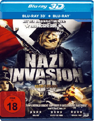 Nazi Invasion 3D Blu Ray 2012