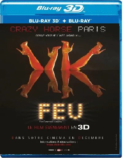 Feu: Crazy Horse Paris 3D Blu Ray 2012