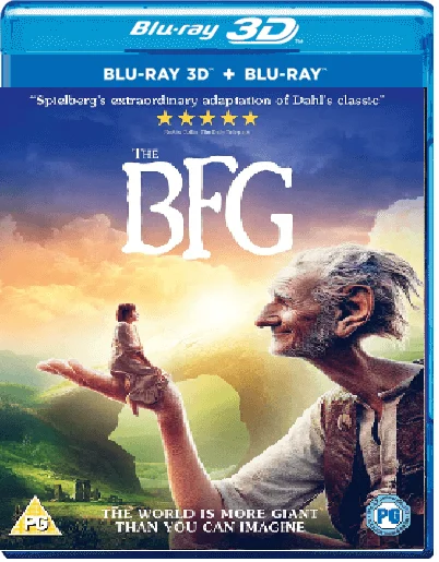 The BFG 3D Blu Ray 2016