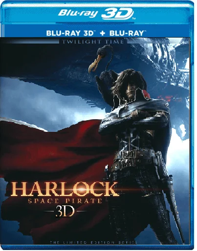 Harlock: Space Pirate 3D Blu Ray 2013