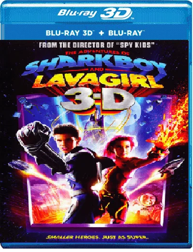 The Adventures of Sharkboy and Lavagirl 3D Blu Ray 2005