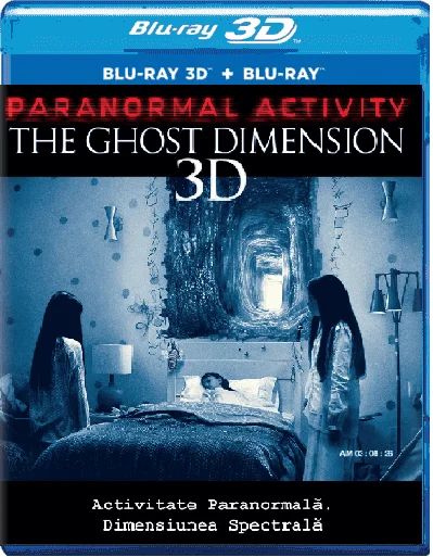Paranormal Activity: The Ghost Dimension 3D Blu Ray 2015