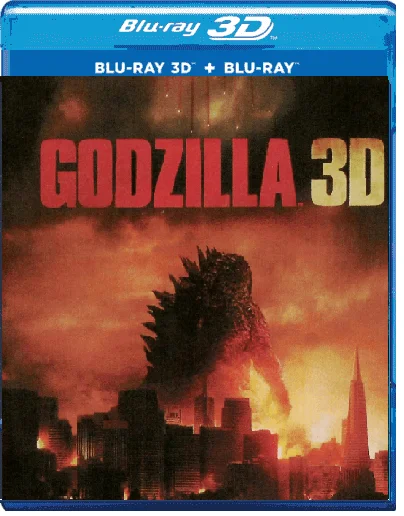 Godzilla 3D Blu Ray 2014