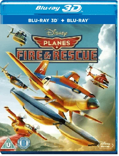 Planes: Fire and Rescue 3D Blu Ray 2014