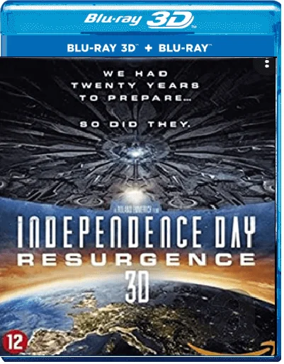 Independence Day Resurgence 3D Blu Ray 2016