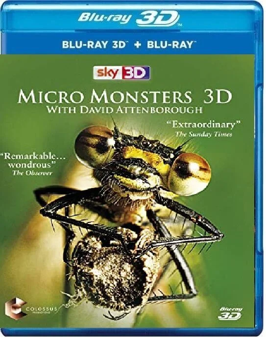 Micro Monsters 3D Blu Ray 2013