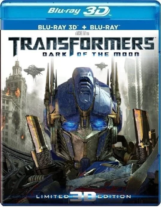 Transformers 3: Dark of the Moon 3D Blu Ray 2011