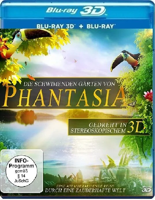 The Swimming Gardens of Phantasia 3D Blu Ray 2012