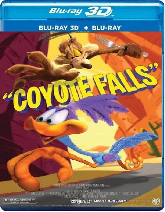 Looney Tunes Coyote Falls 3D Blu Ray 2010