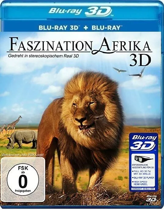 Faszination Afrika 3D Blu Ray 2011