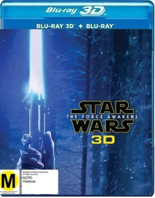 Star Wars Episode VII The Force Awakens 3D Blu Ray 2015