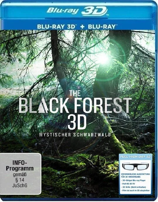 The Black Forest 3D Blu Ray 2012