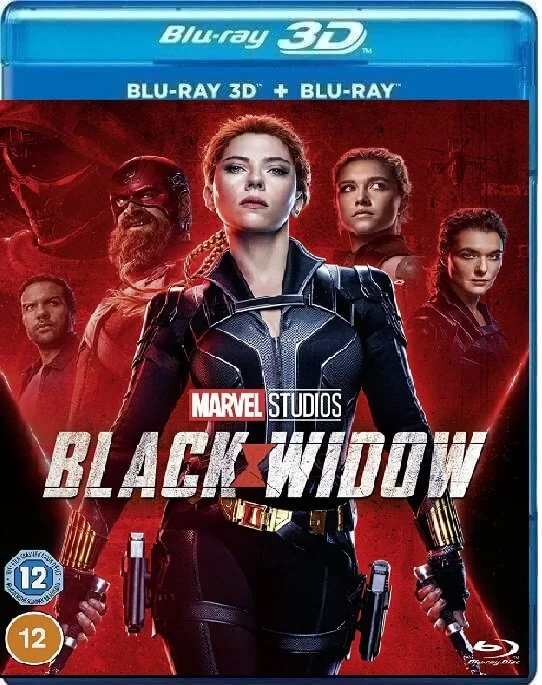 Black Widow 3D Blu Ray 2021