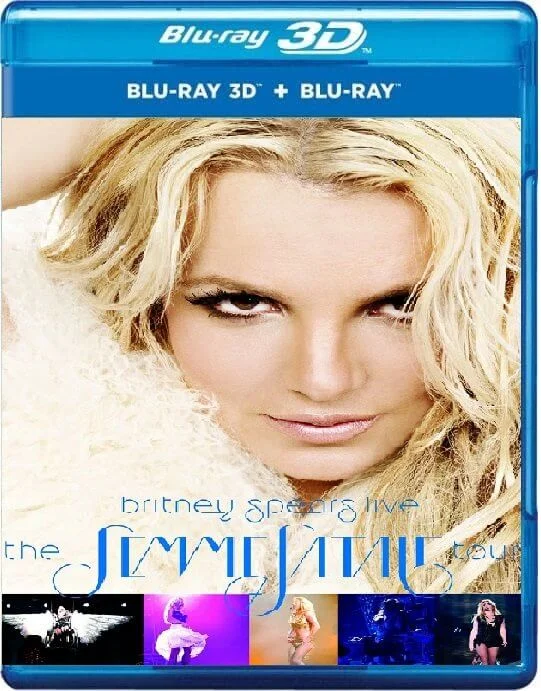 Britney Spears Live: The Femme Fatale Tour 3D Blu Ray 2011