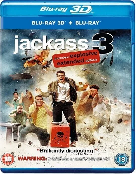 Jackass 3D Blu Ray 2010