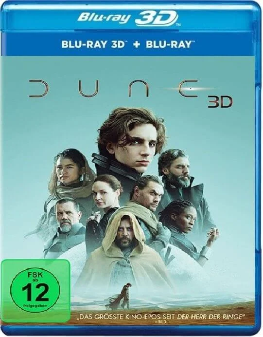 Dune Part One 3D Blu Ray 2021
