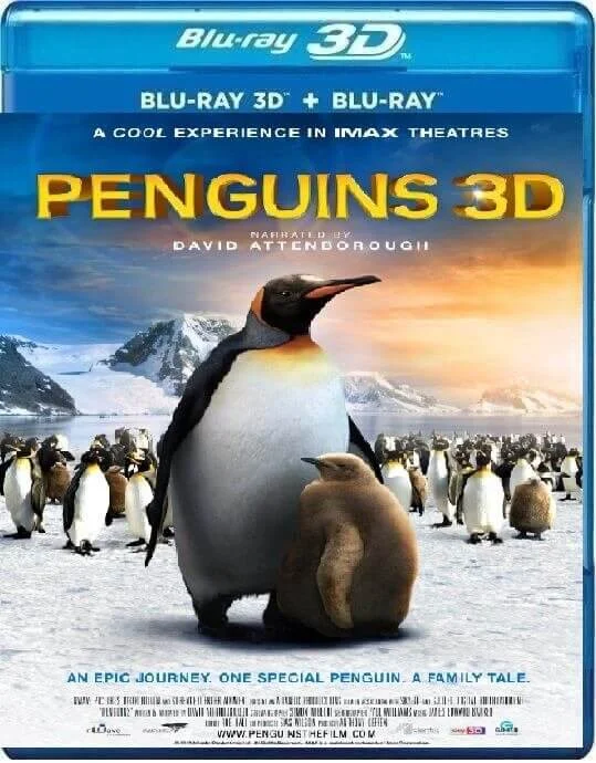 The Penguin King 3D Blu Ray 2012