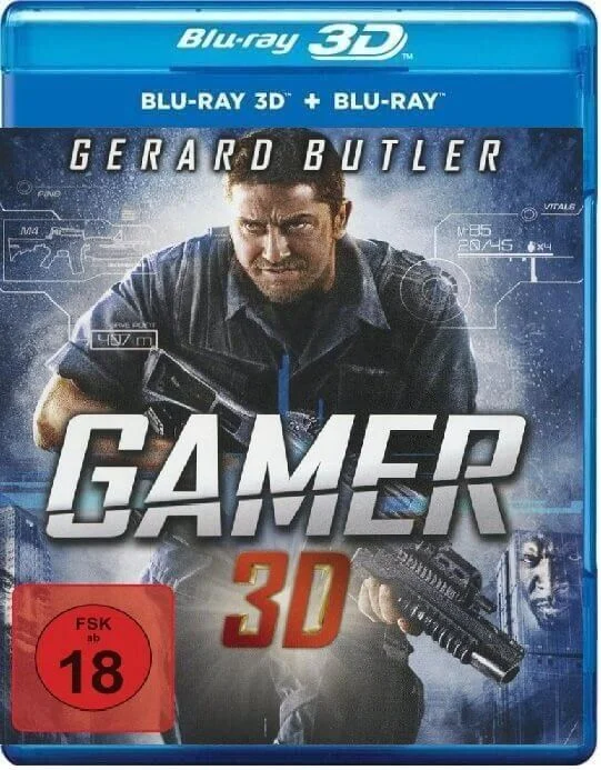 Gamer 3D Blu Ray 2009
