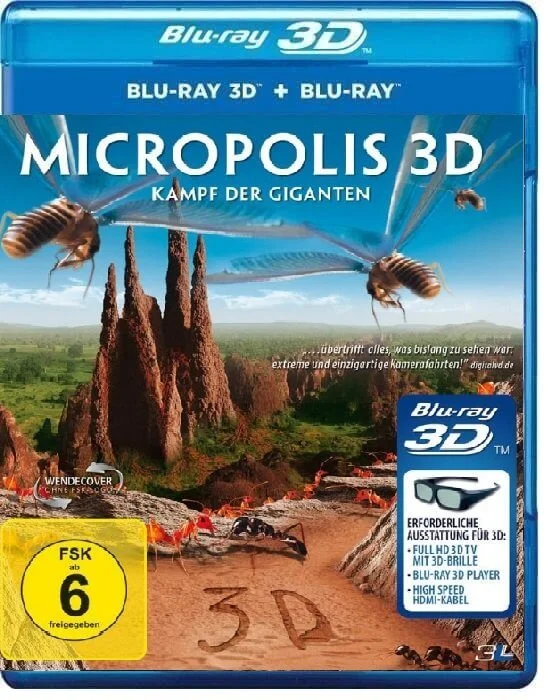 Micropolis 3D Blu Ray 2006