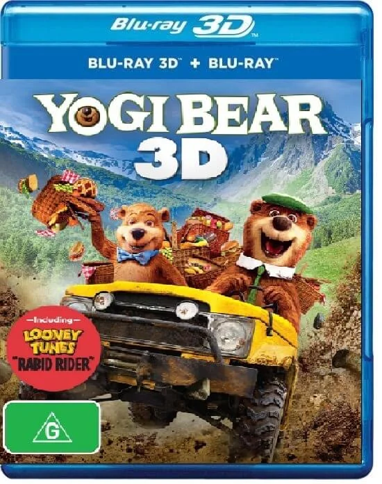 Yogi Bear 3D Blu Ray 2010