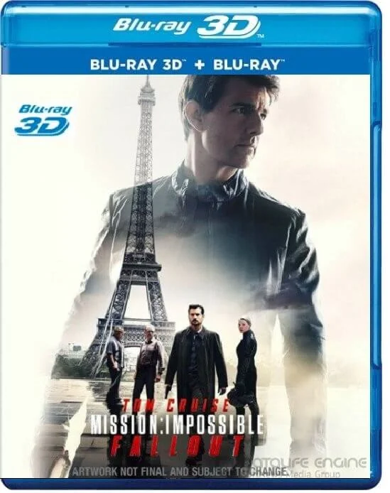 Mission: Impossible Fallout 3D Blu Ray 2018