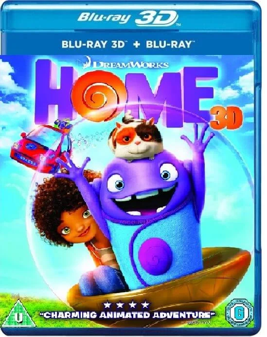 Home 3D Blu Ray 2015