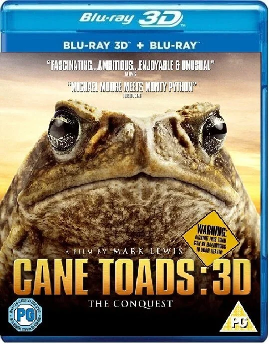 Cane Toads: The Conquest 3D Blu Ray 2010