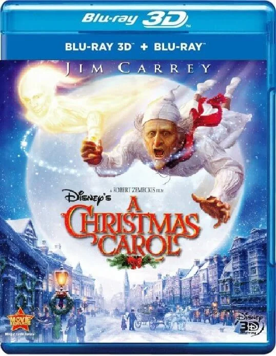 A Christmas Carol 3D Blu Ray 2009