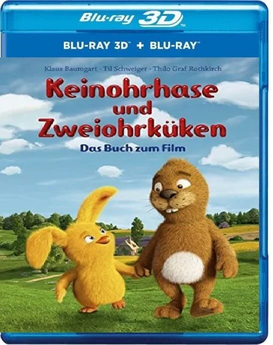 Rabbit Without Ears and Two-Eared Chick 3D Blu Ray 2013