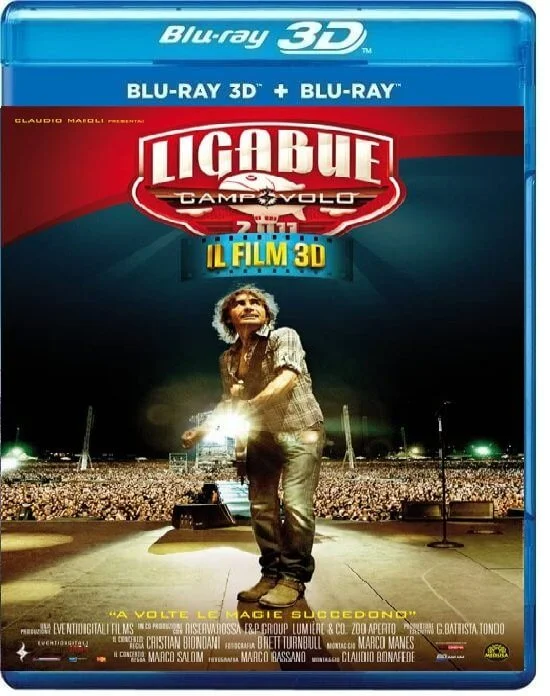 Ligabue Campovolo il film 3D Blu Ray 2011