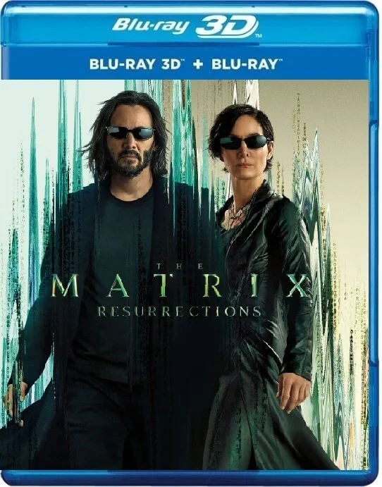 The Matrix Resurrections 3D Blu Ray 2021