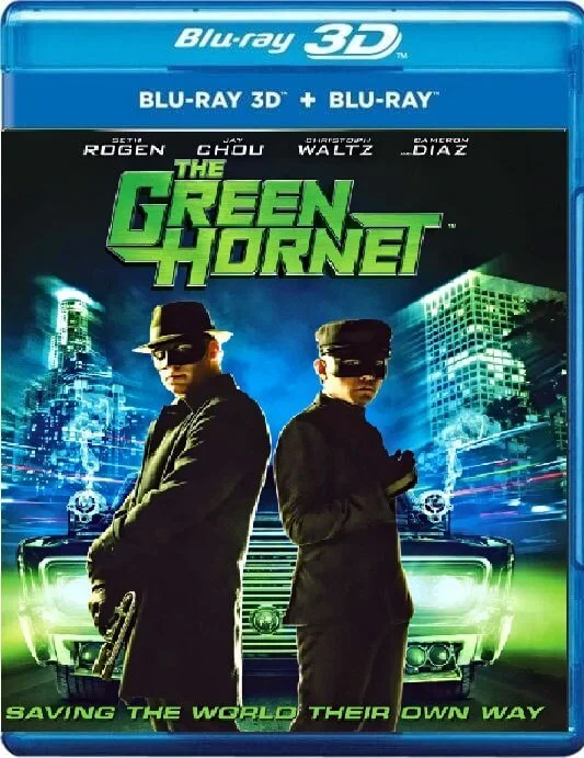 The Green Hornet 3D Blu Ray 2011