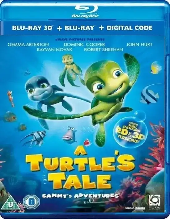 A Turtle's Tale: Sammy's Adventures 3D Blu Ray 2010