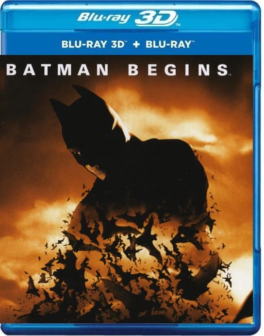 Batman Begins 3D Blu Ray 2005