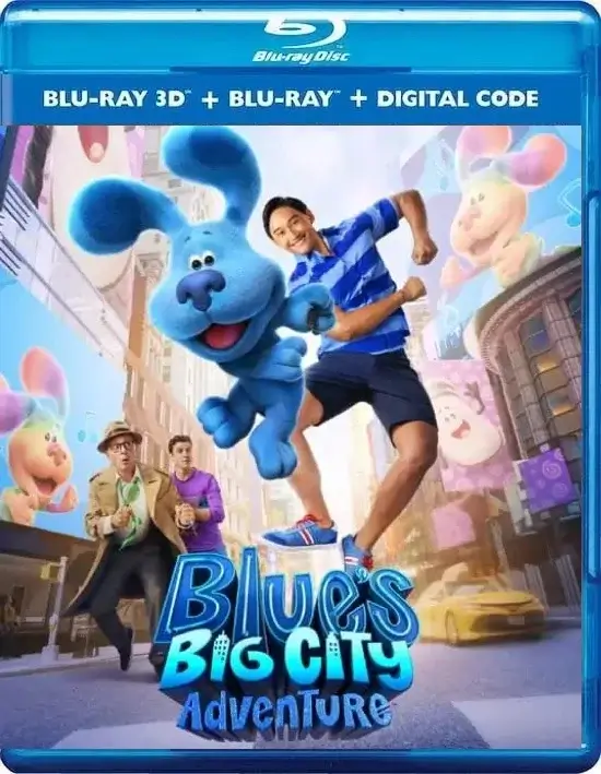 Blue's Big City Adventure 3D Blu Ray 2022