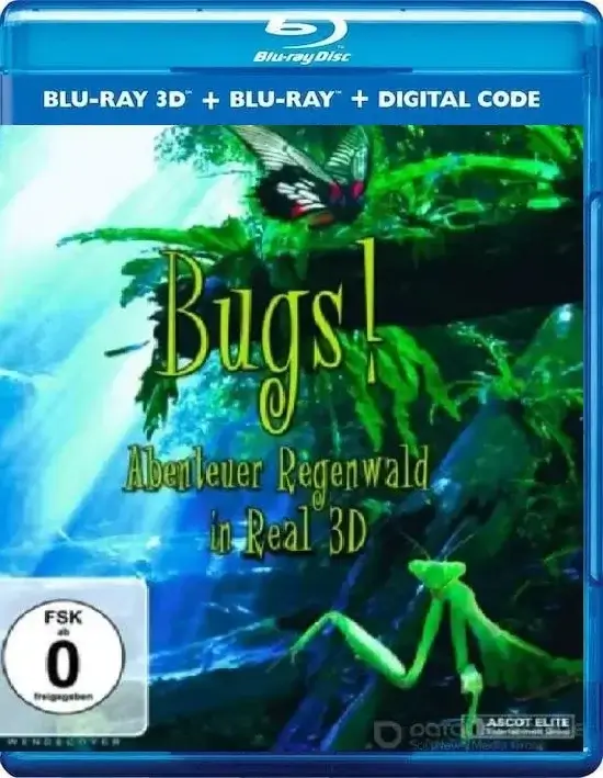 Bugs! A Rainforest Adventure 3D Blu Ray 2003