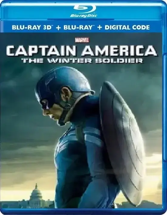 Captain America: The Winter Soldier 3D Blu Ray 2014