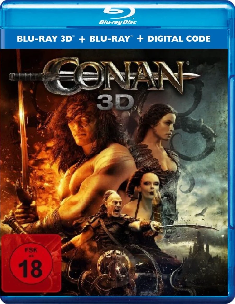 Conan the Barbarian 3D Blu Ray 2011