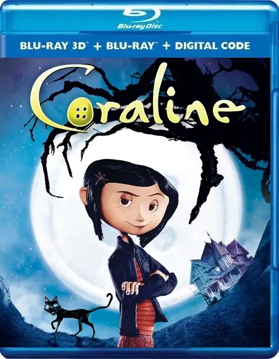 Coraline 3D Blu Ray 2009