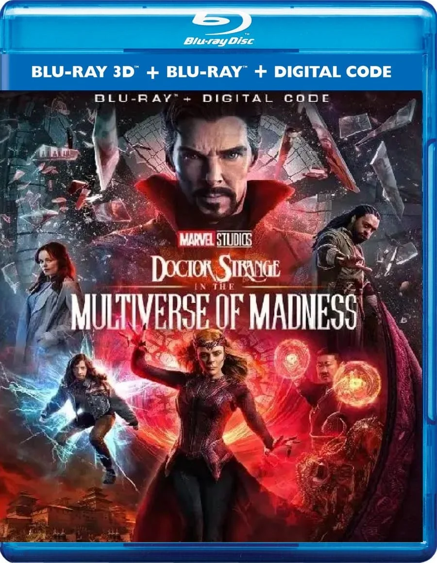 Doctor Strange in the Multiverse of Madness 3D Blu Ray 2022