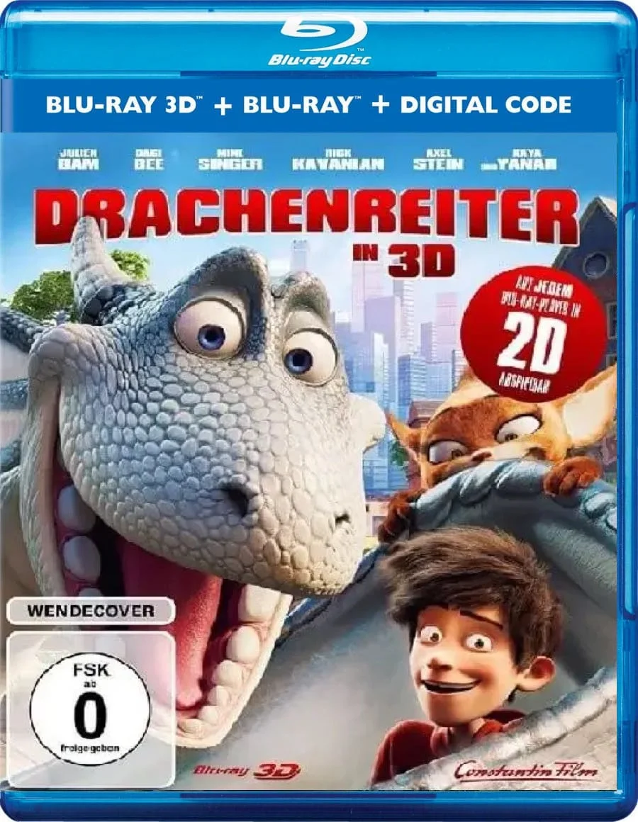 Dragon Rider 3D Blu Ray 2020