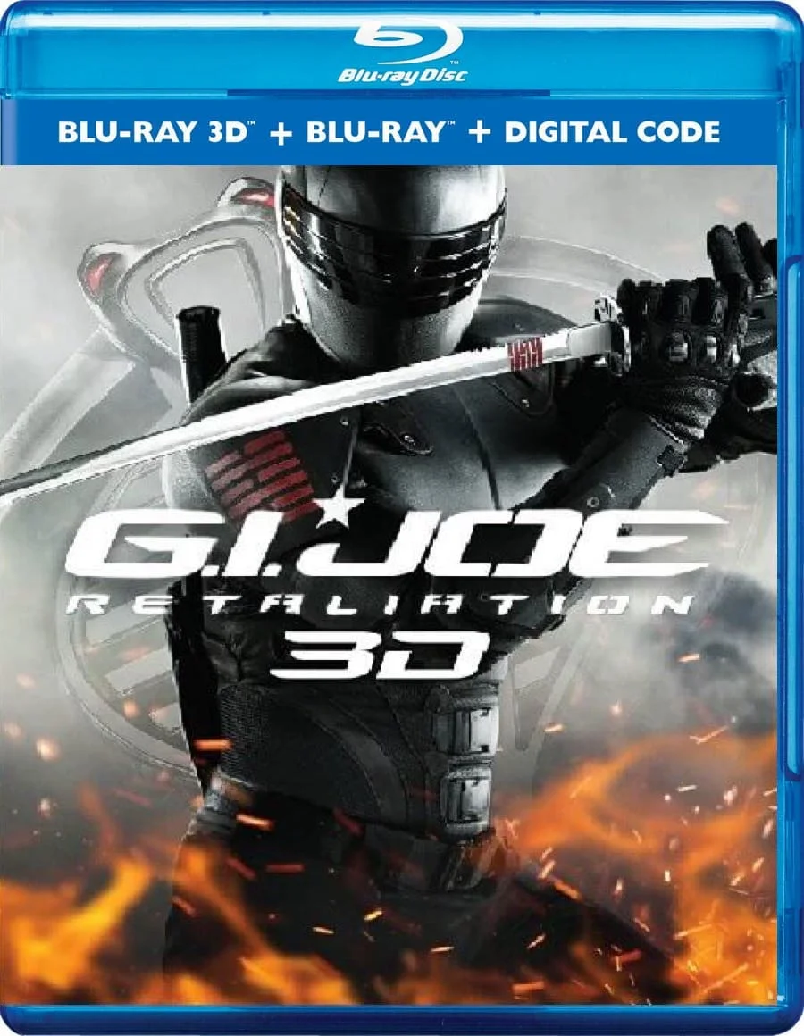 G.I. Joe: Retaliation 3D Blu Ray 2013