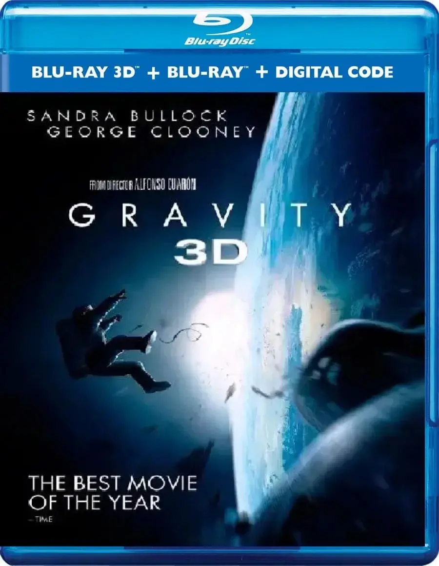 Gravity 3D Blu Ray 2013