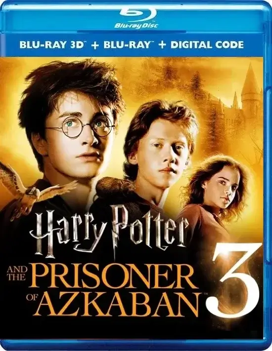 Harry Potter and the Prisoner of Azkaban 3D Blu Ray 2004