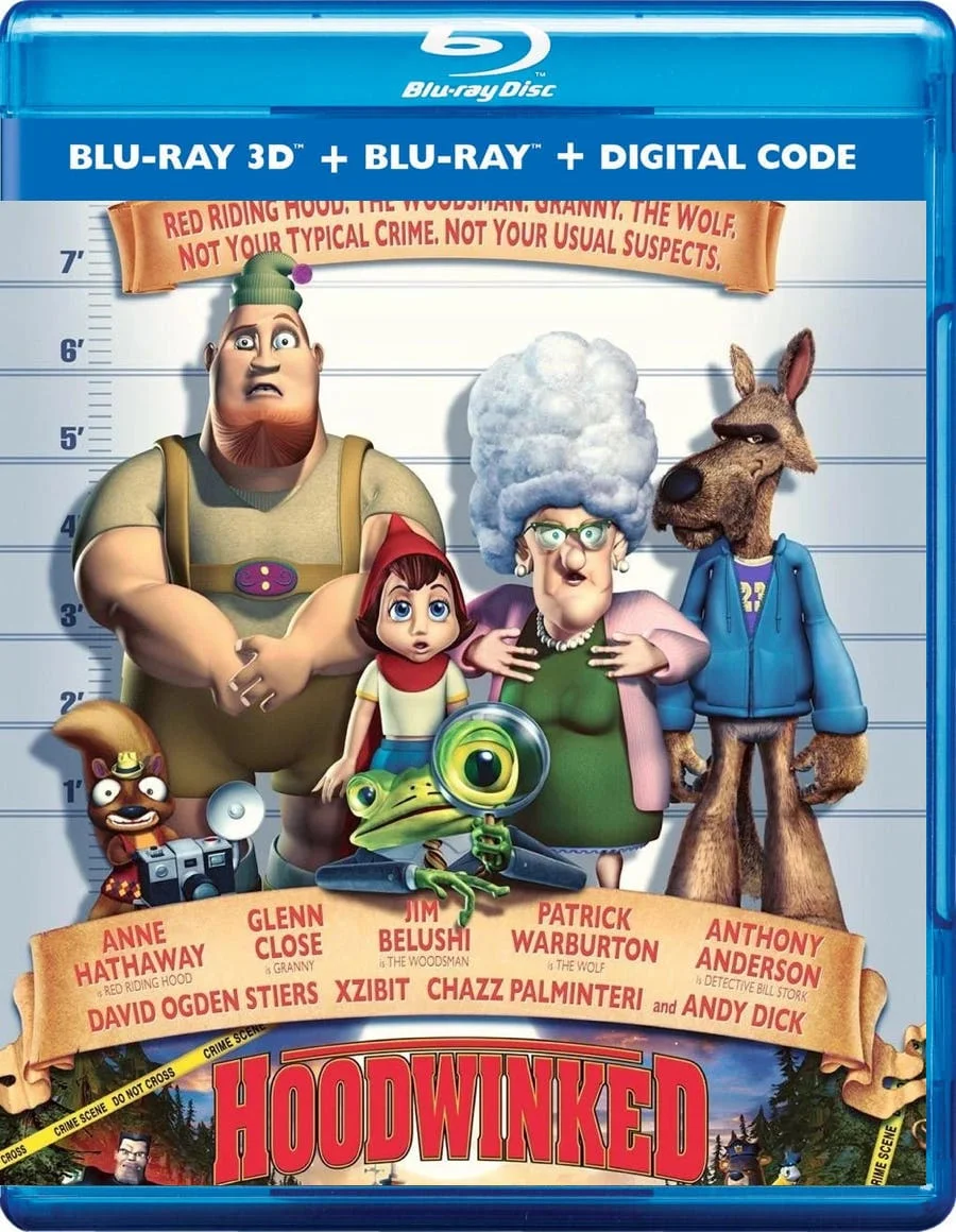 Hoodwinked 3D Blu Ray 2005