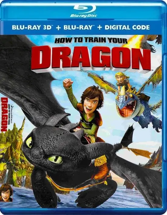 How to Train Your Dragon 3D Blu Ray 2010
