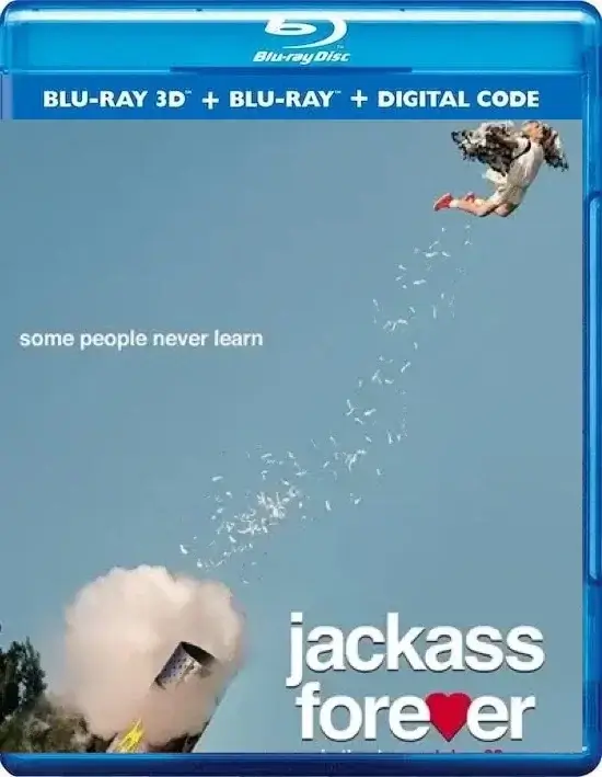 Jackass Forever 3D Blu Ray 2022