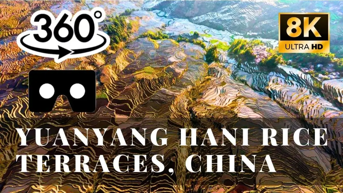 Yuanyang Hani Rice Terraces, China VR 360
