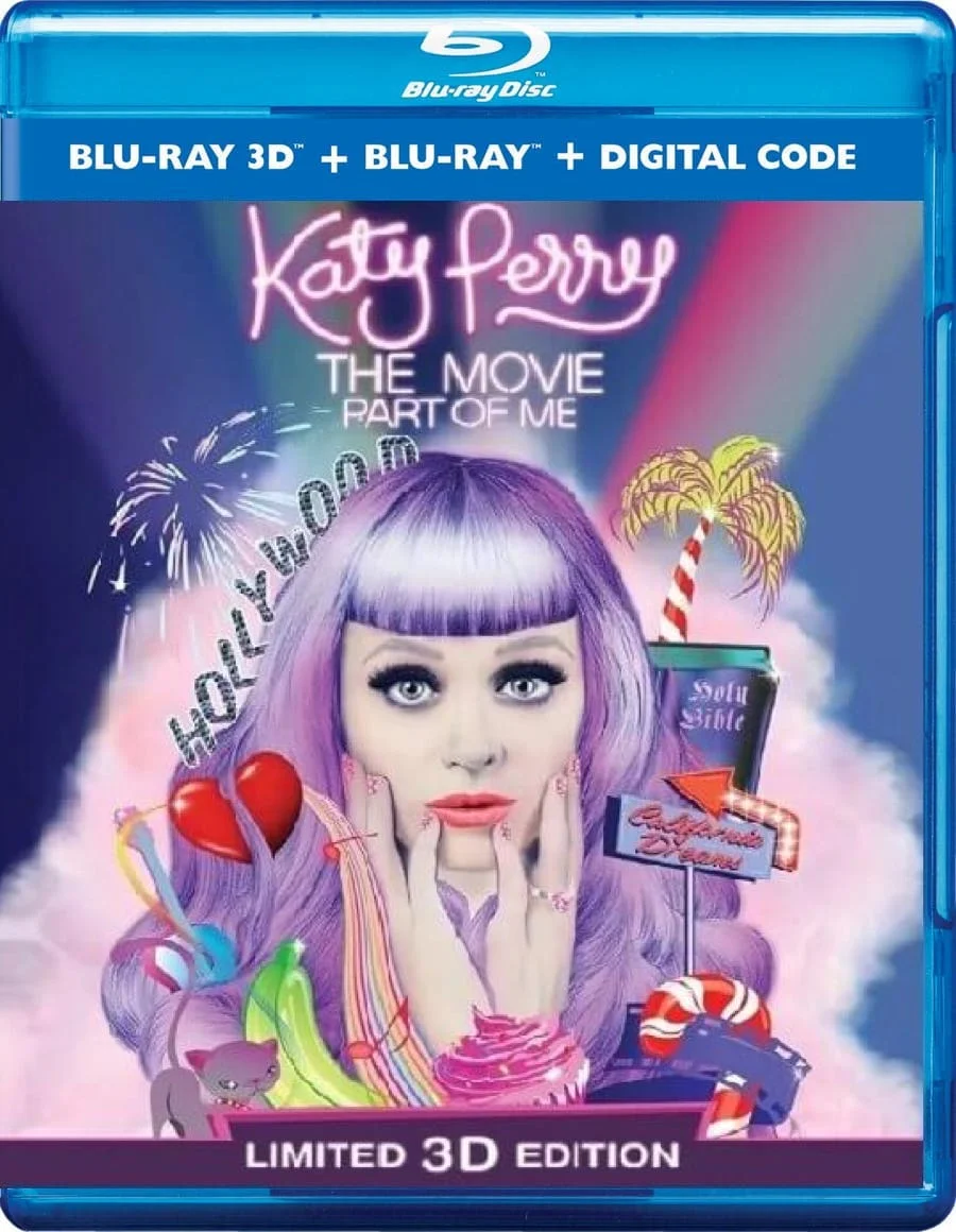 Katy Perry: Part of Me 3D Blu Ray 2012
